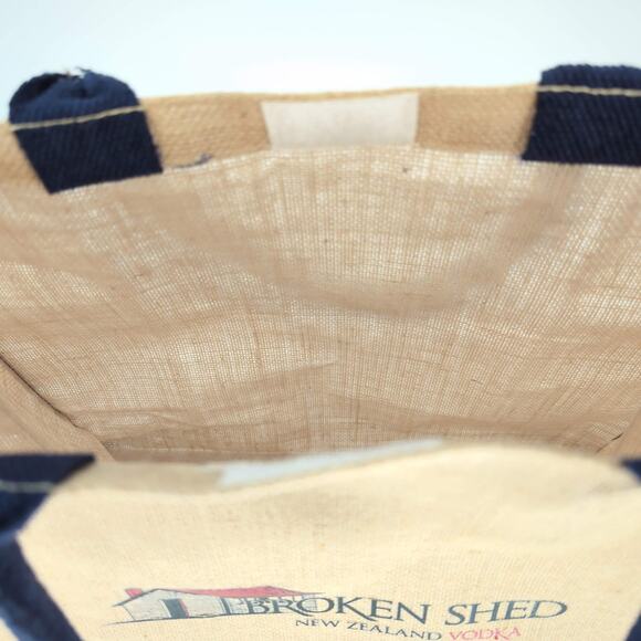 Broken Shed Vodka Eco Friendly Large Reusable Unisex Jute Shopping Bag/Tote NEW - Picture 6 of 13